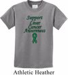 Kids Support Liver Cancer Awareness Youth T-shirt