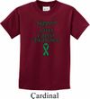 Kids Support Liver Cancer Awareness Youth T-shirt