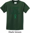 Kids Support Liver Cancer Awareness Youth T-shirt