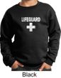 Kids Sweatshirt Distressed Lifeguard Sweat Shirt