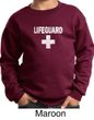 Kids Sweatshirt Distressed Lifeguard Sweat Shirt