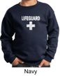 Kids Sweatshirt Distressed Lifeguard Sweat Shirt