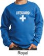 Kids Sweatshirt Distressed Lifeguard Sweat Shirt