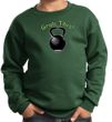 Kids Sweatshirt Grab This Kettle Bell Sweat Shirt