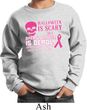 Kids Sweatshirt Halloween Scary Breast Cancer Deadly Sweat Shirt