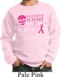 Kids Sweatshirt Halloween Scary Breast Cancer Deadly Sweat Shirt