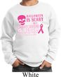 Kids Sweatshirt Halloween Scary Breast Cancer Deadly Sweat Shirt