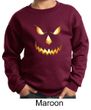 Kids Sweatshirt Pumpkin Head Sweat Shirt