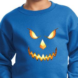 Kids Sweatshirt Pumpkin Head Sweat Shirt