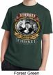 Kids Three Stooges Moonshine Whiskey Moisture Wicking Tee T-Shirt