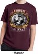 Kids Three Stooges Moonshine Whiskey Moisture Wicking Tee T-Shirt