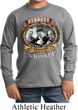 Kids Three Stooges Shirt Moonshine Whiskey Long Sleeve Tee T-Shirt