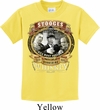 Kids Three Stooges Shirt Moonshine Whiskey Tee T-Shirt