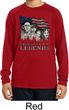 Kids Three Stooges Shirt Rushmorons Dry Wicking Long Sleeve T-Shirt