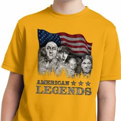 Kids Three Stooges Shirt Rushmorons Moisture Wicking Tee T-Shirt
