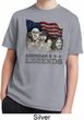 Kids Three Stooges Shirt Rushmorons Moisture Wicking Tee T-Shirt