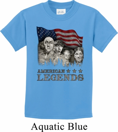 Kids Three Stooges Shirt Rushmorons Tee T-Shirt