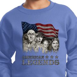 Kids Three Stooges Sweatshirt Rushmorons Sweat Shirt