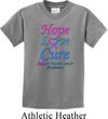 Kids Thyroid Cancer Hope Love Cure Youth T-shirt