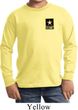 Kids US Army Pocket Print Youth Long Sleeve