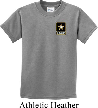 Kids US Army Pocket Print Youth T-shirt