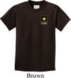 Kids US Army Pocket Print Youth T-shirt