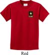 Kids US Army Pocket Print Youth T-shirt
