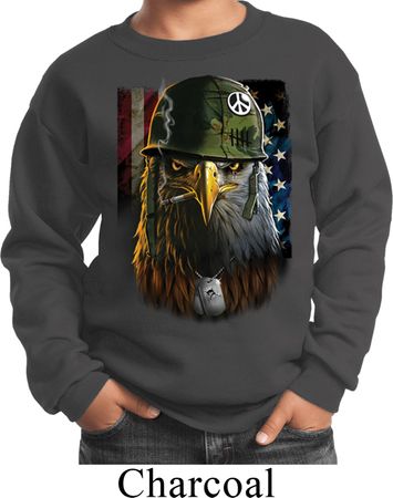 Kids USA Sweatshirt American Eagle Youth Sweat Shirt