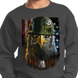 Kids USA Sweatshirt American Eagle Youth Sweat Shirt
