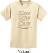 Kids Uterine Cancer Awareness Hope Love Cure Youth T-shirt