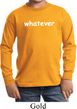 Kids Whatever Youth Long Sleeve