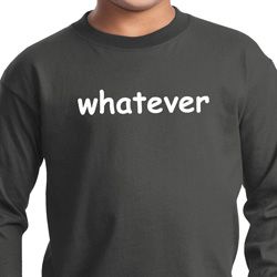 Kids Whatever Youth Long Sleeve