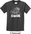 Kids White Penguin Power Swim Youth T-shirt