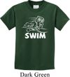 Kids White Penguin Power Swim Youth T-shirt