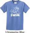 Kids White Penguin Power Swim Youth T-shirt