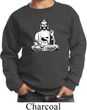 Kids Yoga At Peace Buddha Youth Sweatshirt