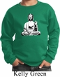 Kids Yoga At Peace Buddha Youth Sweatshirt