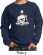 Kids Yoga At Peace Buddha Youth Sweatshirt