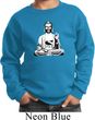 Kids Yoga At Peace Buddha Youth Sweatshirt