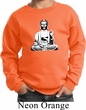 Kids Yoga At Peace Buddha Youth Sweatshirt