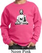 Kids Yoga At Peace Buddha Youth Sweatshirt