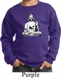 Kids Yoga At Peace Buddha Youth Sweatshirt
