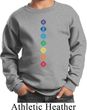 Kids Yoga Diamond Chakras Youth Sweatshirt