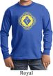 Kids Yoga Diamond Manipura Youth Long Sleeve