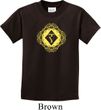 Kids Yoga Diamond Manipura Youth T-shirt