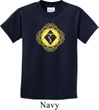 Kids Yoga Diamond Manipura Youth T-shirt