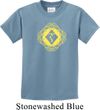 Kids Yoga Diamond Manipura Youth T-shirt