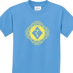Kids Yoga Diamond Manipura Youth T-shirt