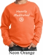 Kids Yoga Heavily Meditated with OM Youth Sweatshirt