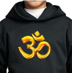 Kids Yoga Hoodie 3D OM Hoody